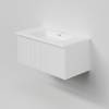 Тумба с раковиной La Fenice Terra Bianco NFNC-01-TER-B-80-3-80 белая матовая, 80 см фото 2