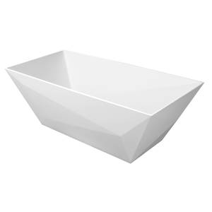 Ванна из искусственного камня Belux Триумф Тр-1700 белая глянцевая