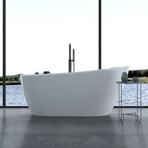 Акриловая ванна Cerutti Spa Viva CT9127 белая, 170x75