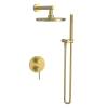 Душевой комплект Paini Cox 78PJSET26911SH золотой брашированный