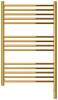 Полотенцесушитель электрический Сунержа Богема 3.1 03-6005-8050 прямой, Золото, 80x50 фото 2
