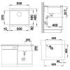 Мойка кухонная Blanco Etagon 500-U 522228 кофе фото 6