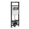 Система инсталляции для унитазов Wasserkraft Alme 15TLT.010.ME.PB02 клавиша черный глянцевый