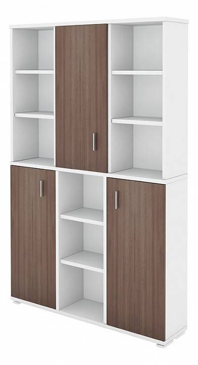 Шкаф книжный Merdes Домино ПУ-40-3 БЕШ-Ч Белый