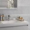 Декор Kerama Marazzi Мотиво KMD2PTG013BN чипсет серый светлый глянцевый 25x40 фото 15