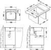 Мойка кухонная Alveus Basic 130 фото 3