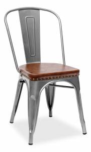 Стул Stool Group Tolix Soft LF818C GREY 7083+PU7002 серебристый