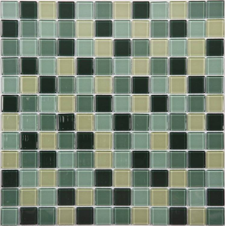 Мозаика NSmosaic Crystal series 823-046 стекло (25x25x4) 318x318