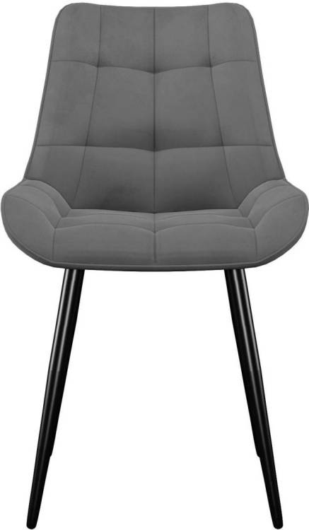 Стул Дик DikLine 226 00-00072874 B22 GREY, ножки черные, поворотный