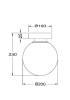 Настенный светильник Maytoni Basic form MOD321WL-01B1 фото 2