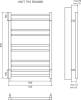 Полотенцесушитель электрический Lemark Unit П10 50x80, черный фото 4