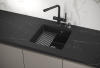 Мойка кухонная Granula Kitchen Space KS-4501U черный фото 3