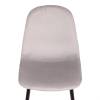 Стул Tetchair Breeze (mod. 4724) 20092 светло-серый, черный, велюр фото 8