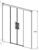 Шторка на ванну Radaway Idea PN DWD 170 фото 7