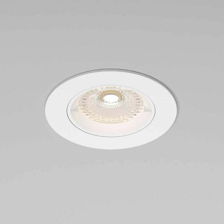 Встраиваемый точечный светильник Elektrostandard Minnie 25056/01 GU10 белый