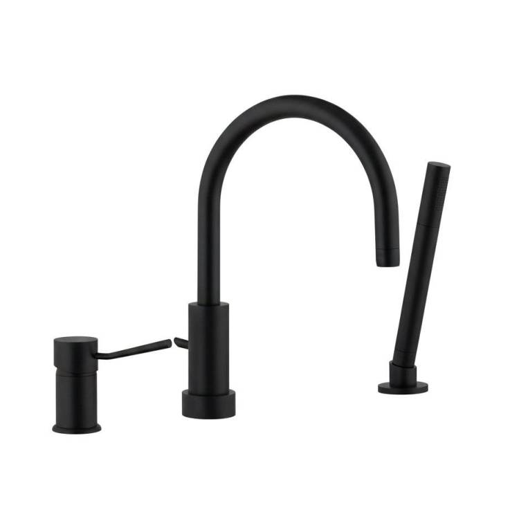 Смеситель Remer Minimal N072NO черный матовый