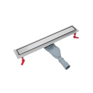 Душевой лоток Iddis Perfex 975B6SB00DZ двухсторонняя решетка, хром глянцевый, 60 см