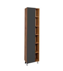 Шкаф-пенал Viant Бостон VBOS400G-PENP 400x230x1600 подвесной правый, левый графит