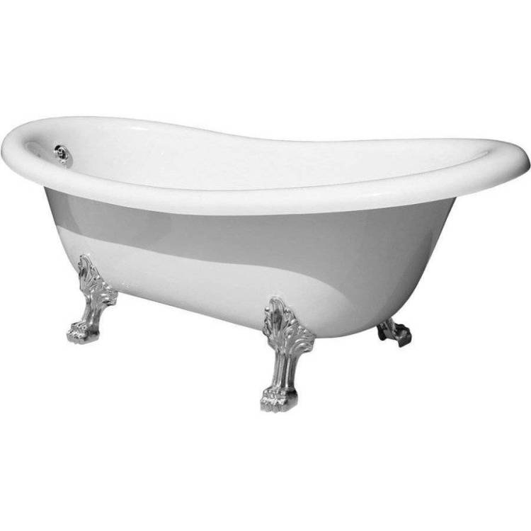 Ванна из искусственного камня Migliore Bella 26917 170x80 слив-перелив хром