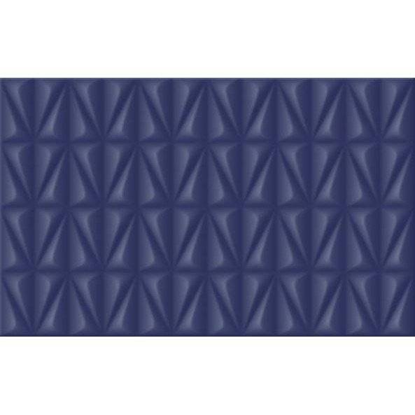 Керамическая плитка Шахтинская плитка Конфетти 10100001202 Синий Низ 02 25x40