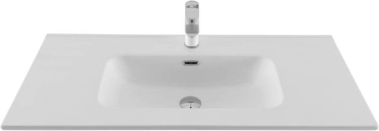Раковина Aquanet Flat 100 330426 белый матовый, 101x46.5