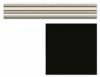 Бордюр Heralgi Garden Listelo Classic Negro 4x30