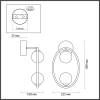 Бра Odeon Light Modern Slota 4808/2W фото 3