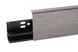 Плинтус Aberhof ABF 7017 Алюминий 2200x70x26