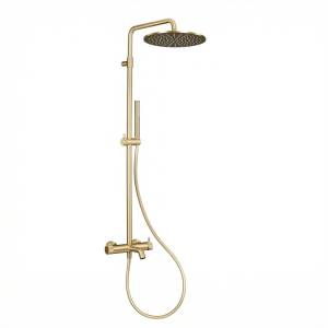 Душевая стойка Splendy Relax P RP208ZKR30C1GM золото матовое