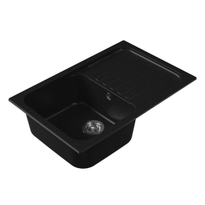 Мойка кухонная Dr.gans Адель 780 25.090.C0780.407 черный, 78x51