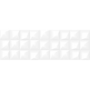 Керамическая плитка Cersanit Gradient GRS052 D Рельеф Белый 19.8x59.8
