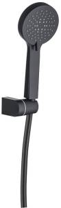 Душевой гранитур Allen Brau Eclipse 5.E1005-31 черный матовый
