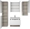 Мебель для ванной Dreja Perfecto 60 дуб эврика/белый глянец фото 4