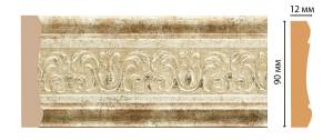 Молдинг DECOMASTER 163-127 240x9x1.2
