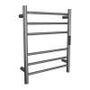 Полотенцесушитель электрический Abber Standard AH4606NG никель, 63x50