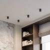 Потолочный светодиодный светильник Elektrostandard Points 25111/LED 7W 4000K черный фото 3