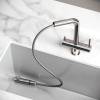 Смеситель для кухни Sancos Spin SC4015BN с вытяжным изливом и краном для фильтрованной воды, брашированный никель фото 8