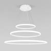 Подвесной светодиодный светильник Eurosvet Collars 90264/3 белый фото 8