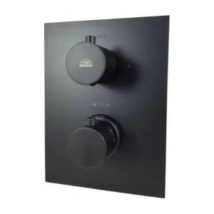 Смеситель Paffoni Light LIQ518NO/M термостатический, с внутренней частью