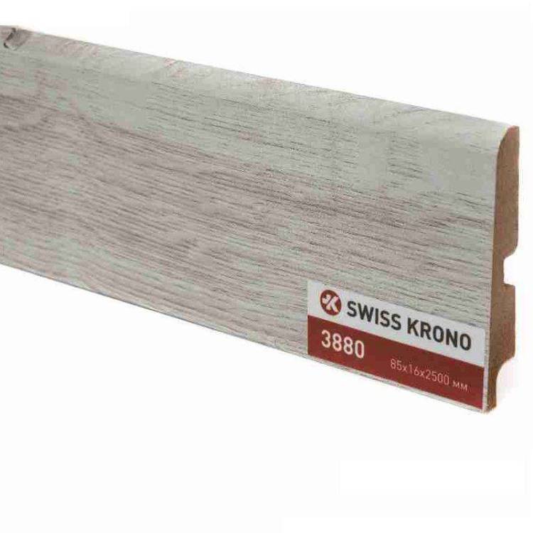 Плинтус МДФ Kronopol 3880 Ясень Лили 2500x85x16