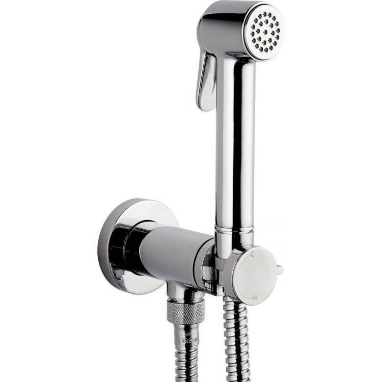 Гигиенический душ Bossini Paloma E37005B.030 Brass Mixer Set, со смесителем, с внутренней частью