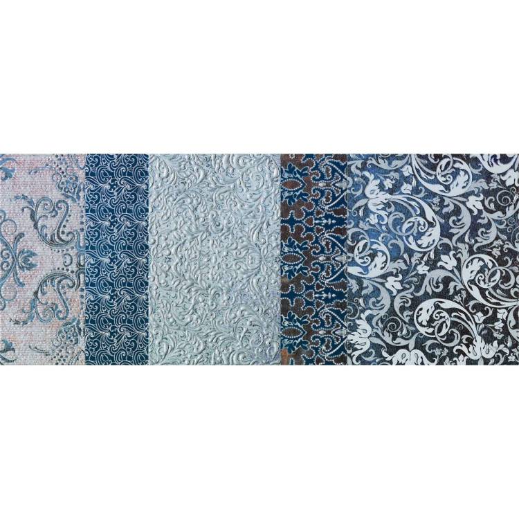 Декор Italgraniti Shine SH05DB Batik Turchese Decoro B 24x59