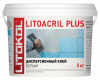 Дисперсионный клей LITOACRIL PLUS Белый (5 кг)