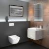 Унитаз подвесной Villeroy&Boch Venticello 4611RS01 безободковый фото 7
