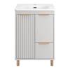 Тумба с раковиной Brevita Risacca Crema 60 RIS-06060-0342Я