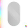 Зеркало Cezares Ellisse CZR-SPC-ELS-550-1050-RGB-TCH с контурной RGB подсветкой и сенсорным выключателем, 12V, 55x105