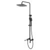 Душевая стойка Azario Alanti AZ-K2332-1B черный матовый