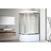 Душевая кабина Royal Bath RB8120BK3-WC-CH-R с высоким поддоном, с сиденьем фото 2