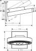 Душевой комплект Hansgrohe Rainfinity 250 (3 jet) 26232000 + 26864000 + 28272000 + 15357000 + 15312180 фото 12