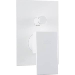 Смеситель для ванны Webert Pegaso PE860101740 с внутренней частью, белый